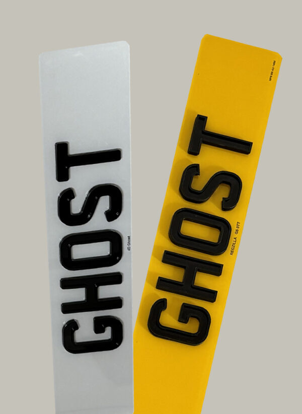 Ghost Number Plate
